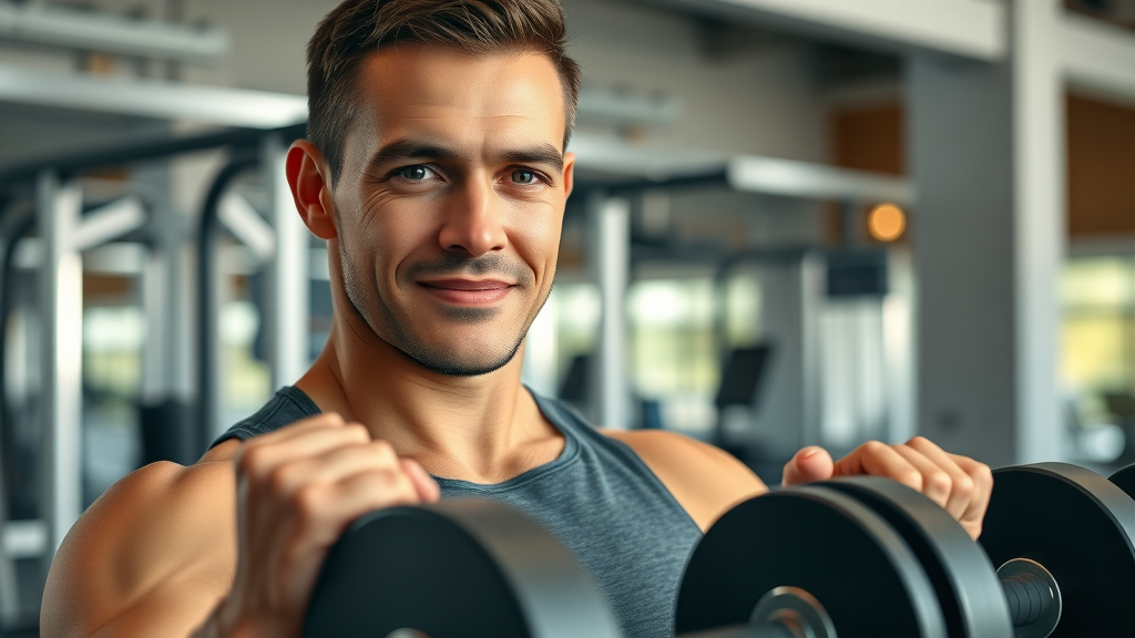 testosterone health muscle mass gym